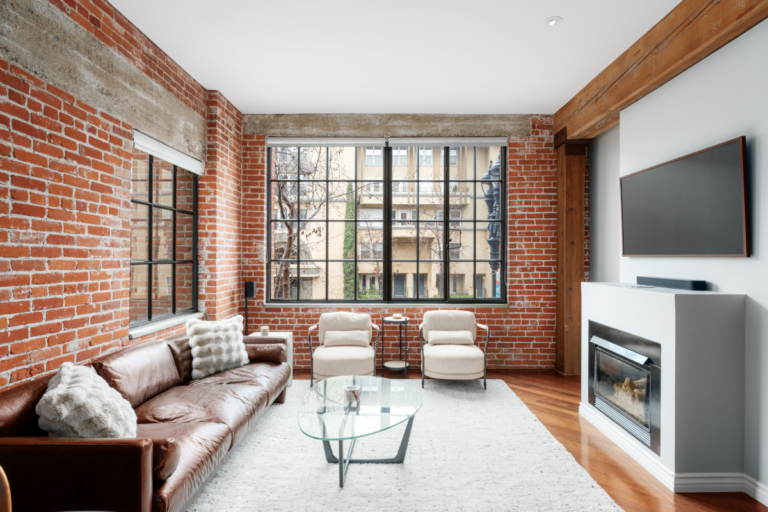 View of the living room.
