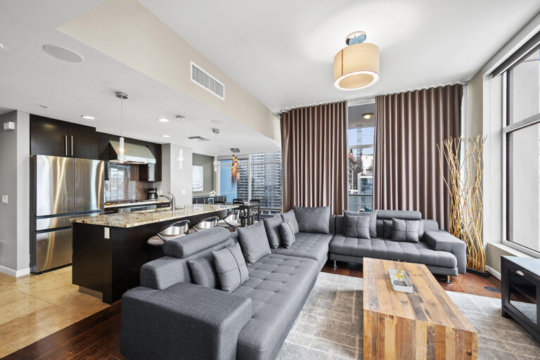 Alternate view of the living room.