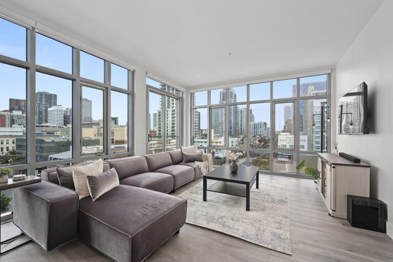 Alternate view of the living room.