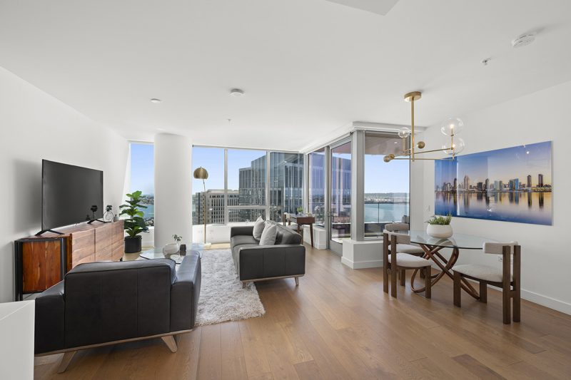 View of the living room.