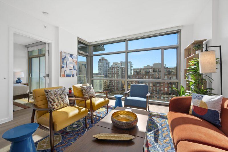 View of the living room.