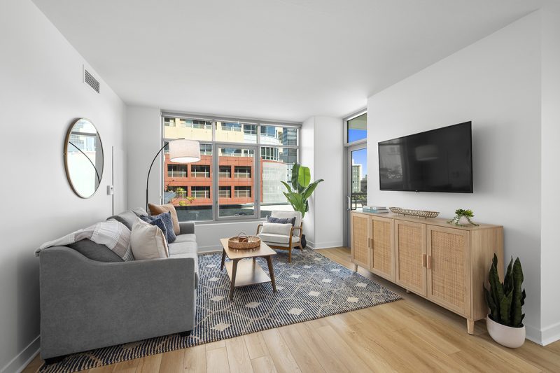 View of the living room.