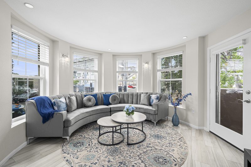 View of living room.
