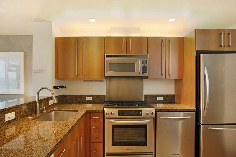 Well-appointed kitchen with updated appliances.