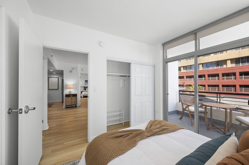 View of the guest bedroom.