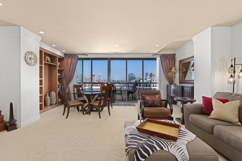 View of living room.