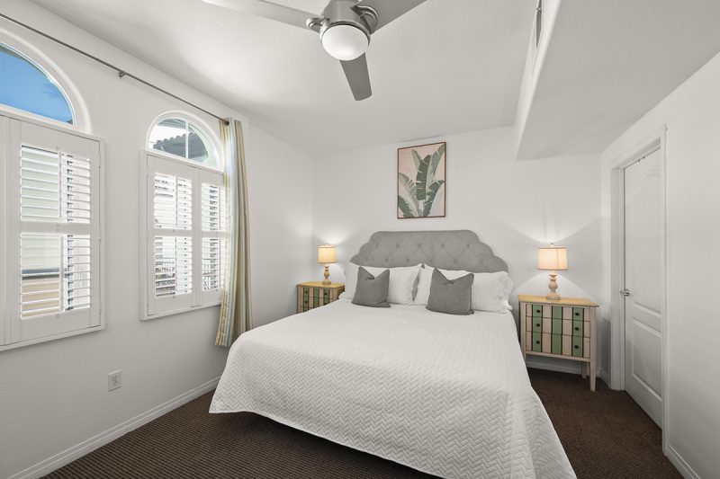 View of the primary bedroom.