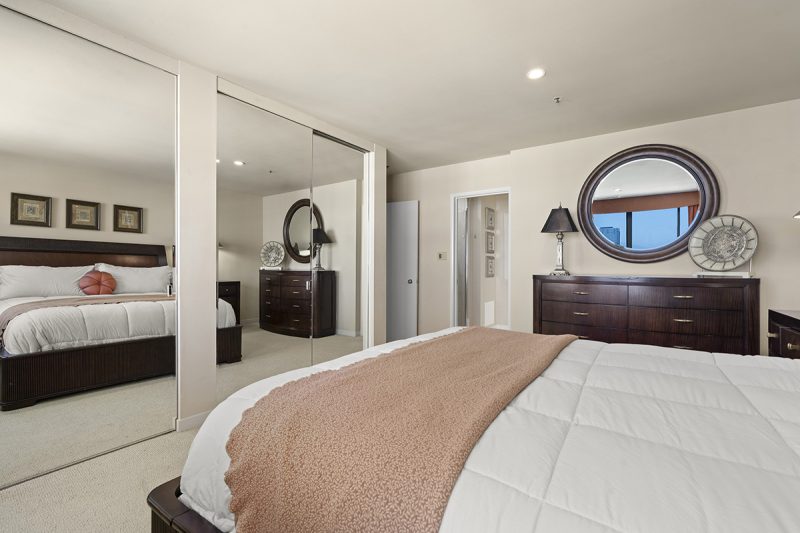 View of the bedroom.