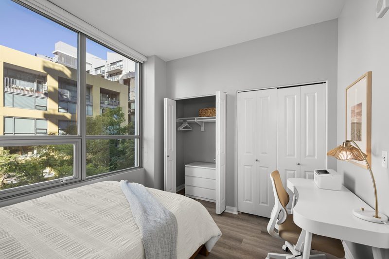 Alternate view of the guest bedroom.