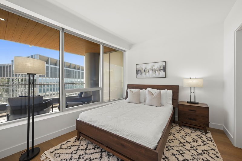 View of the guest bedroom.